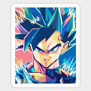 Goku anime wpap Magnet